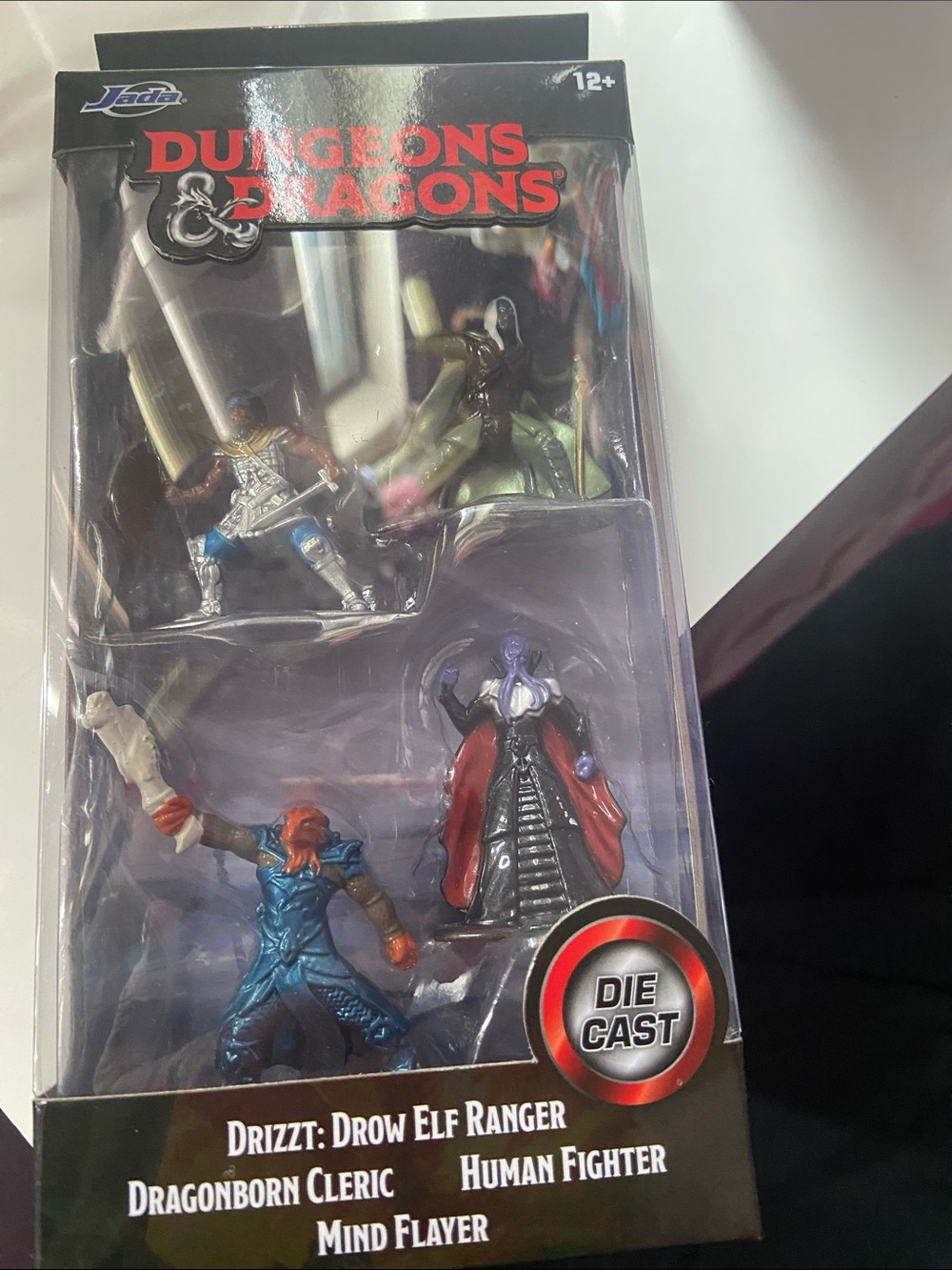Dungeons & Dragons Die-Cast Figure Set - Multicolor